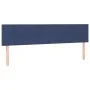 Box spring bed with blue fabric mattress 120x190 cm by , Beds and slatted bases - Ref: Foro24-3270361, Price: 432,91 €, Disco...