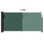 Dark green retractable side awning 100x500 cm by , Umbrellas - Ref: Foro24-4004395, Price: 88,06 €, Discount: %