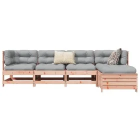 5-piece garden sofa set made of solid Douglas fir wood by , Garden sets - Ref: Foro24-3250838, Price: 306,03 €, Discount: %