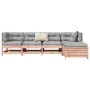 5-piece garden sofa set made of solid Douglas fir wood by , Garden sets - Ref: Foro24-3250838, Price: 306,03 €, Discount: %