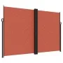 Retractable side awning terracotta 220x1000 cm by , Umbrellas - Ref: Foro24-4004783, Price: 178,62 €, Discount: %