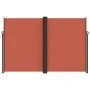 Retractable side awning terracotta 220x1000 cm by , Umbrellas - Ref: Foro24-4004783, Price: 178,62 €, Discount: %