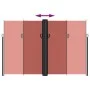Retractable side awning terracotta 220x1000 cm by , Umbrellas - Ref: Foro24-4004783, Price: 178,62 €, Discount: %