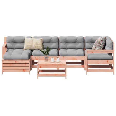 Gartensitzgruppe 7-teilig Massivholz aus Douglasie von , Gartensets - Ref: Foro24-3250934, Preis: 412,39 €, Rabatt: %