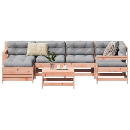 Gartensitzgruppe 7-teilig Massivholz aus Douglasie von , Gartensets - Ref: Foro24-3250934, Preis: 406,66 €, Rabatt: %
