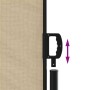 Toldo lateral retráctil beige 220x1200 cm de , Sombrillas - Ref: Foro24-4004870, Precio: 191,49 €, Descuento: %