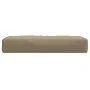 Cushion for pallet sofa in gray taupe melange fabric 60x60x10 cm by , Cushions for chairs and sofas - Ref: Foro24-4002671, Pr...