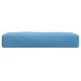 Cushion for pallet sofa in blue melange fabric 60x60x10 cm by , Cushions for chairs and sofas - Ref: Foro24-4002667, Price: 2...
