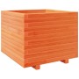 Jardinera madera maciza de pino marrón cera 60x60x49,5 cm de , Maceteros y jardineras - Ref: Foro24-3282521, Precio: 159,20 €...