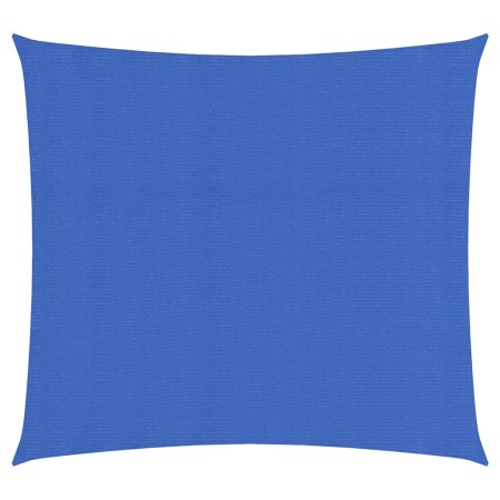 Square blue HDPE shade sail 160 g/m² 5x5 m by , Umbrellas - Ref: Foro24-311498, Price: 58,26 €, Discount: %