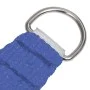 Square blue HDPE shade sail 160 g/m² 5x5 m by , Umbrellas - Ref: Foro24-311498, Price: 56,97 €, Discount: %