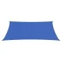 Rectangular blue HDPE sail shade 160 g/m² 3x5 m by , Umbrellas - Ref: Foro24-311514, Price: 38,34 €, Discount: %