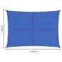 Rectangular blue HDPE sail shade 160 g/m² 3x5 m by , Umbrellas - Ref: Foro24-311514, Price: 38,34 €, Discount: %