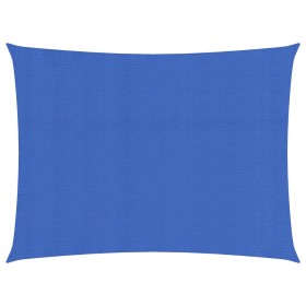 Rectangular blue HDPE sail shade 160 g/m² 3.5x4.5 m by , Umbrellas - Ref: Foro24-311516, Price: 37,43 €, Discount: %