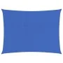 Rectangular blue HDPE sail shade 160 g/m² 5x6 m by , Umbrellas - Ref: Foro24-311521, Price: 56,97 €, Discount: %