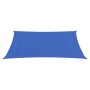 Rectangular blue HDPE sail shade 160 g/m² 5x6 m by , Umbrellas - Ref: Foro24-311521, Price: 63,45 €, Discount: %