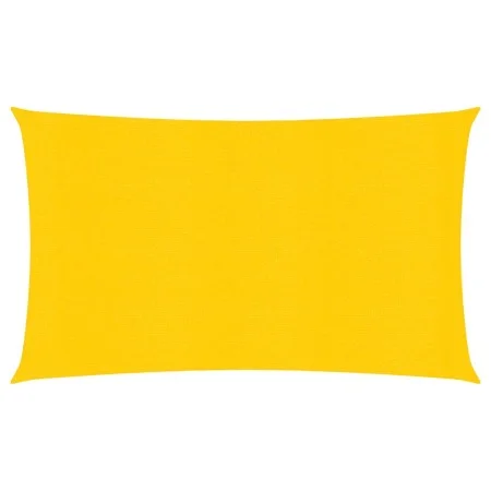 Rectangular yellow HDPE sail shade 160 g/m² 4x7 m by , Umbrellas - Ref: Foro24-311575, Price: 54,47 €, Discount: %