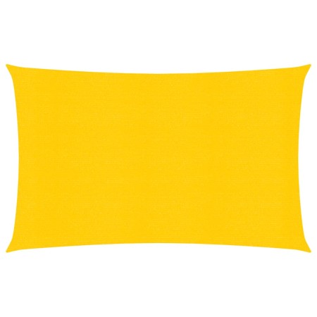 Rectangular yellow HDPE sail shade 160 g/m² 6x8 m by , Umbrellas - Ref: Foro24-311580, Price: 89,36 €, Discount: %