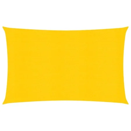 Rectangular yellow HDPE sail shade 160 g/m² 6x8 m by , Umbrellas - Ref: Foro24-311580, Price: 87,64 €, Discount: %