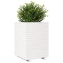 Massive Blumenkasten aus weißem Kiefernholz 50x50x72 cm von , Töpfe und Pflanzgefäße - Ref: Foro24-3282610, Preis: 186,47 €, ...