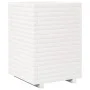 Jardinera madera maciza de pino blanco 50x50x72 cm de , Maceteros y jardineras - Ref: Foro24-3282610, Precio: 184,07 €, Descu...