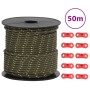 Cuerda de vientos con tiras reflectantes y tensores 50 m 4 mm