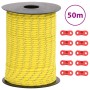 Windseil mit reflektierenden Streifen und Spanngurten 50 m 3 mm von , Zeltzubehör - Ref: Foro24-4008121, Preis: 10,93 €, Raba...