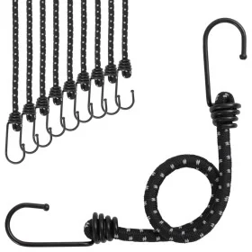 Elastische Bänder mit reflektierenden Streifen und Haken 10 Stück 38 cm. von , Zeltzubehör - Ref: Foro24-4008142, Preis: 16,2...