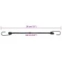 Elastic cords with reflective strips and hooks 10 units 38 cm by , Tent Accessories - Ref: Foro24-4008142, Price: 16,29 €, Di...