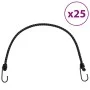 Elastic cords with reflective strips and hooks 25 units 59 cm by , Tent Accessories - Ref: Foro24-4008149, Price: 35,25 €, Di...