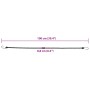 Elastische Bänder mit reflektierenden Streifen und Haken 10 Stück 100 cm. von , Zeltzubehör - Ref: Foro24-4008154, Preis: 26,...