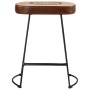 Bar stools 2 units dark brown 40x29.5x53 cm by , Kitchen stools - Ref: Foro24-358929, Price: 58,70 €, Discount: %