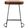 Barhocker 2 Stück dunkelbraun 40x29,5x53 cm von , Küchenhocker - Ref: Foro24-358929, Preis: 58,25 €, Rabatt: %