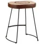Bar stools 2 units dark brown 40x29.5x53 cm by , Kitchen stools - Ref: Foro24-358929, Price: 58,25 €, Discount: %