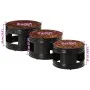 High bar tables in drum shape, set of 3, made of solid recycled wood. by , Side tables - Ref: Foro24-358936, Price: 131,65 €,...