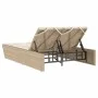 Double sun lounger with beige synthetic rattan cushions by , Loungers - Ref: Foro24-368183, Price: 298,29 €, Discount: %