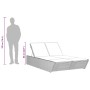 Doppel-Liegestuhl mit grauen Polstern aus synthetischem Rattan von , Liegen - Ref: Foro24-368181, Preis: 284,34 €, Rabatt: %