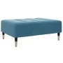 Zweiplätziges Schlafsofa mit blauem Samthocker. von , Sofas - Ref: Foro24-3258144, Preis: 325,51 €, Rabatt: %