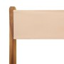 Garten-Essgruppe, 5-teilig, Stoff Massivholz beige von , Gartensets - Ref: Foro24-3281775, Preis: 278,32 €, Rabatt: %