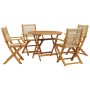 5-piece garden dining set made of solid wood and polypropylene in beige color. by , Garden sets - Ref: Foro24-3281819, Price:...