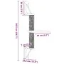 Árbol rascador para gatos de pared gris claro 85,5 cm de , Mobiliario para gatos - Ref: Foro24-172393, Precio: 18,22 €, Descu...
