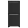 Shelving with 6 cubes with black fabric boxes 103x30x72.5 cm by vidaXL, Bookcases and shelves - Ref: Foro24-322607, Price: 47...