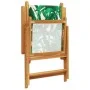 8 verstellbare Gartenstühle aus Massivholz und grünem Stoff von , Gartenstühle - Ref: Foro24-3214552, Preis: 575,25 €, Rabatt: %
