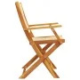 Faltbare Gartenstühle, 4 Stück Massivholz Akazie in Beige. von , Gartenstühle - Ref: Foro24-3214571, Preis: 355,24 €, Rabatt: %