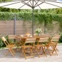 Faltbare Gartenstühle, 8 Stück Massivholz Akazie in Beige. von , Gartenstühle - Ref: Foro24-3214609, Preis: 347,11 €, Rabatt: %