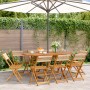 Sillas de jardín plegables 8 uds madera maciza acacia beige de , Sillas de jardín - Ref: Foro24-3214609, Precio: 360,45 €, De...
