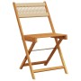 Sillas de jardín plegables 8 uds madera maciza acacia beige de , Sillas de jardín - Ref: Foro24-3214609, Precio: 360,45 €, De...