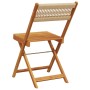 Sillas de jardín plegables 8 uds madera maciza acacia beige de , Sillas de jardín - Ref: Foro24-3214609, Precio: 360,45 €, De...