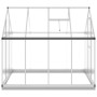 Gewächshaus mit silbernem Aluminiumrahmen 224x169x202 cm von , Gewächshäuser - Ref: Foro24-3266323, Preis: 484,52 €, Rabatt: %