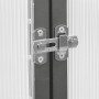 Gewächshaus mit anthrazitfarbenem Aluminiumrahmen 334x169x195 cm von , Gewächshäuser - Ref: Foro24-3266328, Preis: 592,22 €, ...